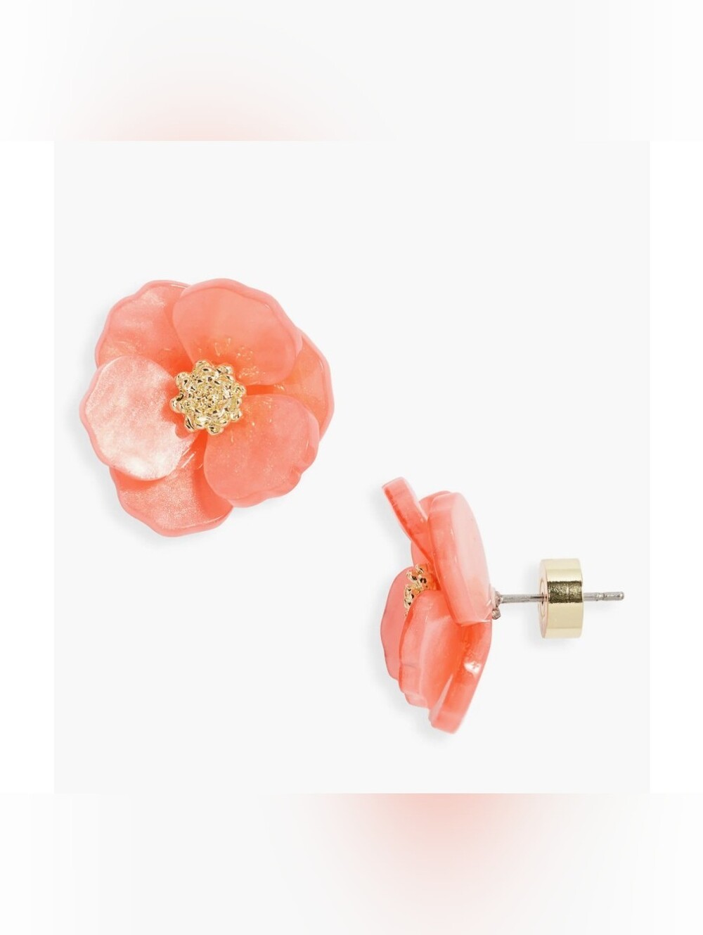 Nordstrom Floral Statement Stud Earrings